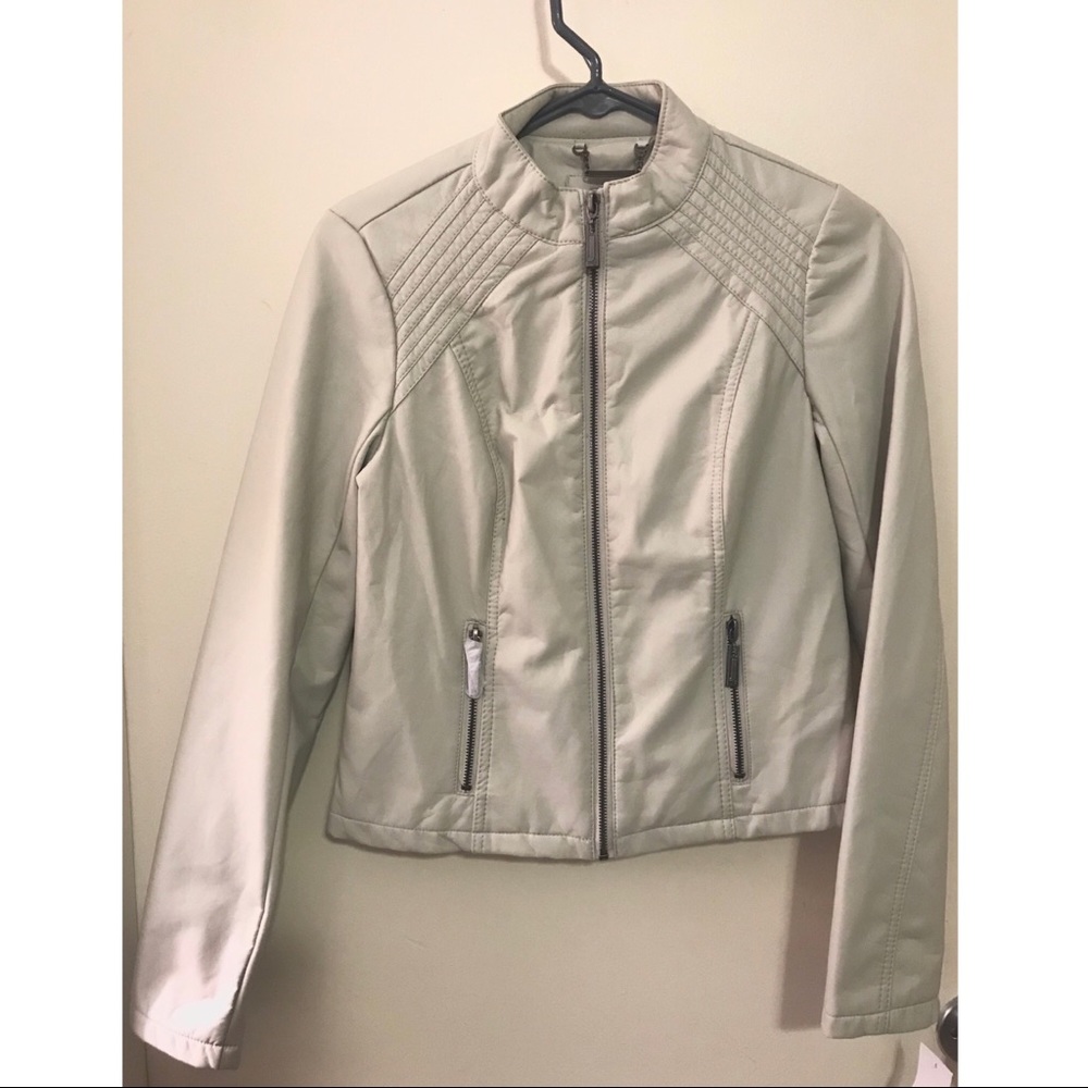 Leather jacket